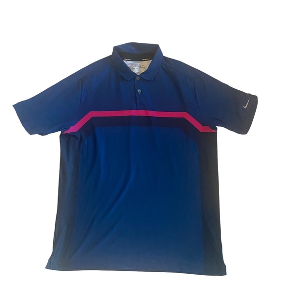 Men’s Nike DriFit Golf Polo Shirt Size Large - Picture 1 of 4